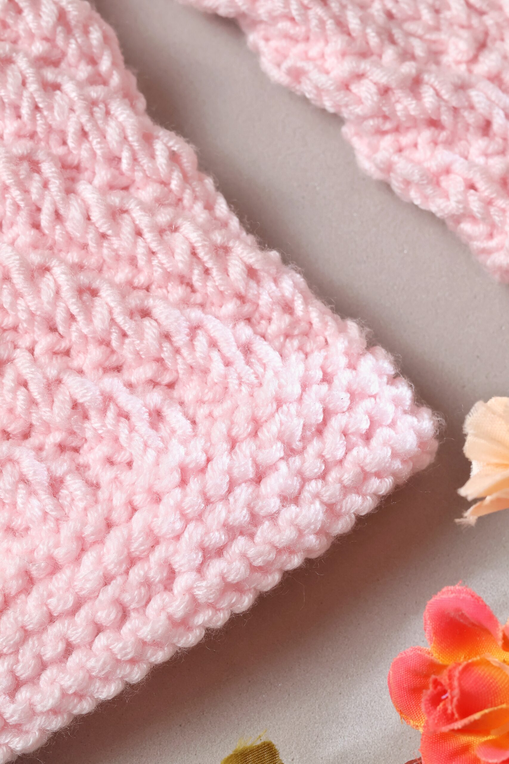 Saco Tejido en Lana Rosado - Image 4