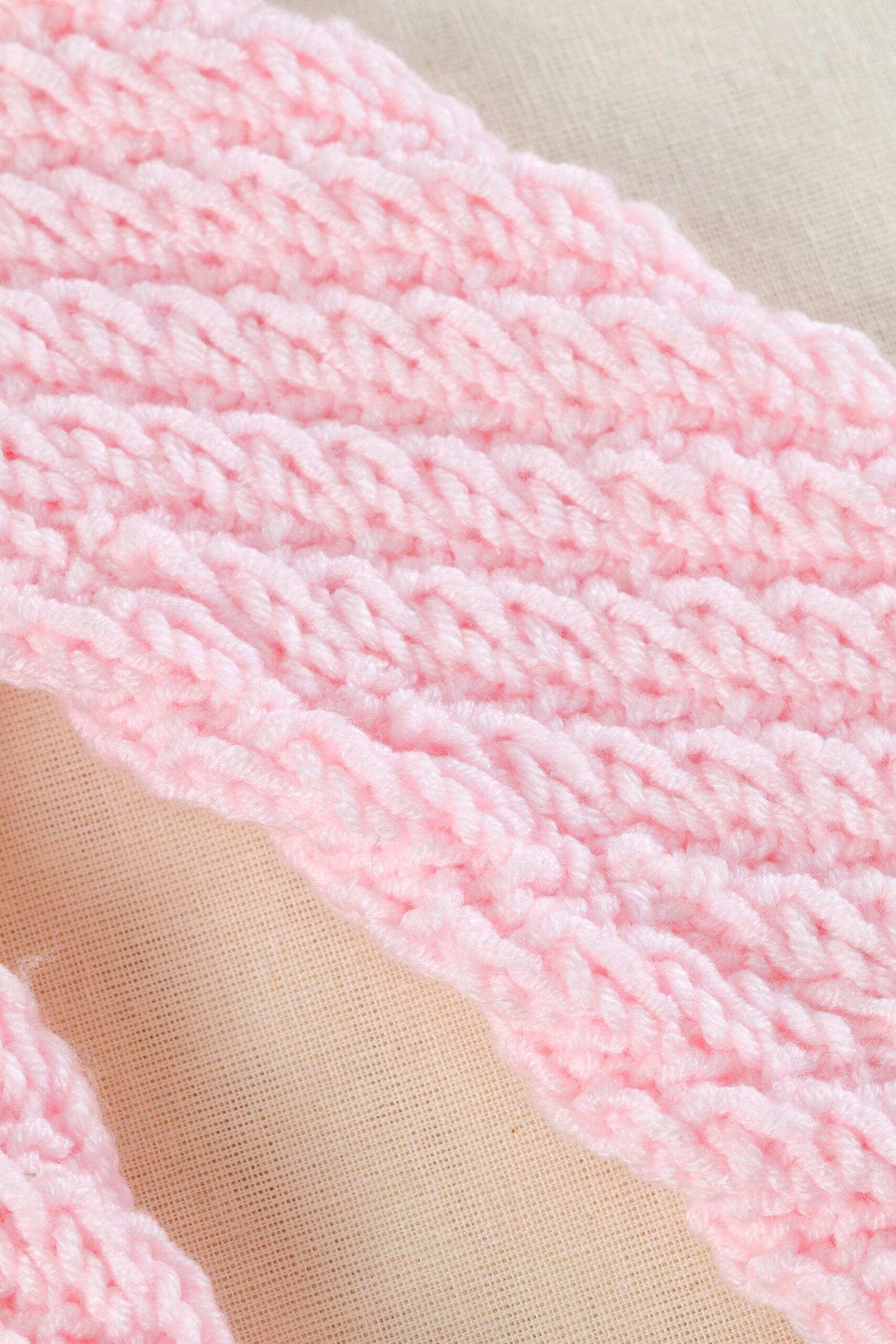 Saco Tejido en Lana Rosado - Image 2